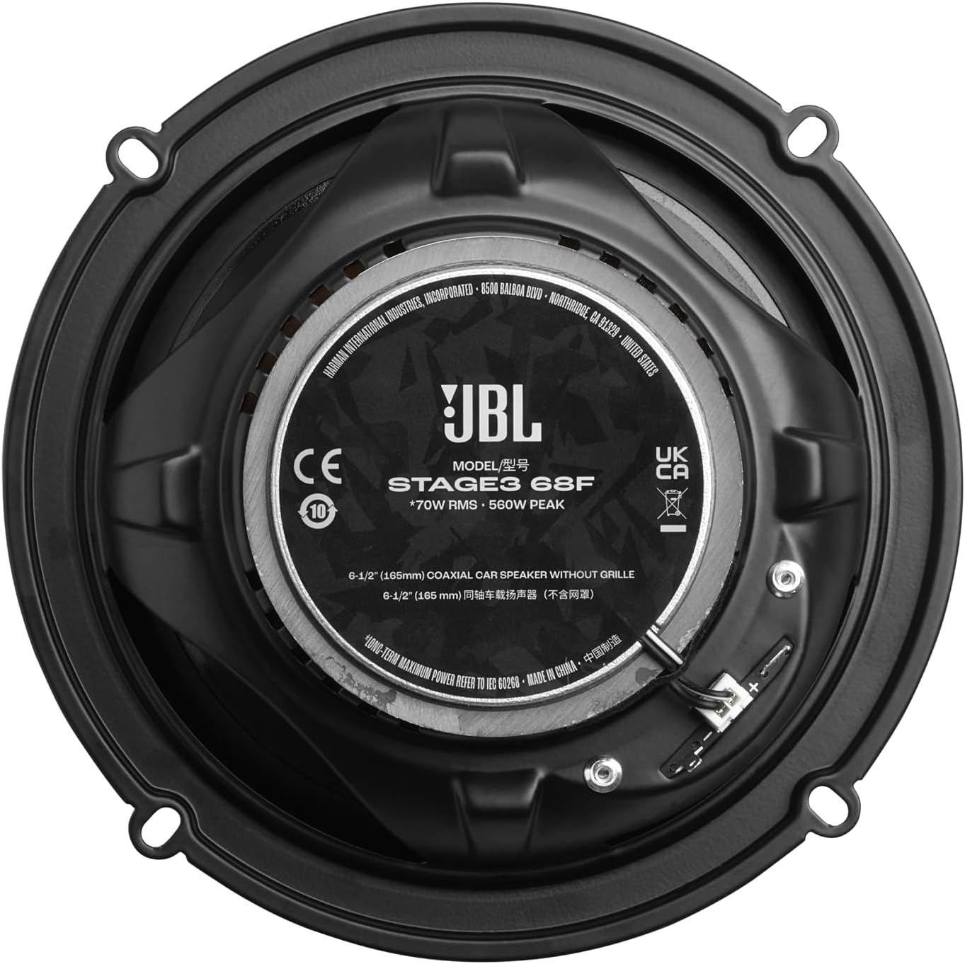 JBL STAGE3 68F - Stage3 Gen2 2-Way 6.5" Coaxial Speakers