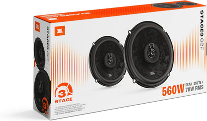 JBL STAGE3 68F - Stage3 Gen2 2-Way 6.5" Coaxial Speakers