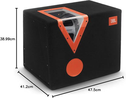 JBL CSX-1400BP - 12"Car Bandpass Subwoofer Box with Acrylic Window