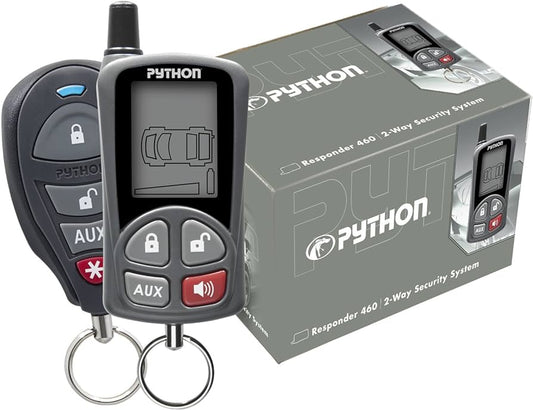 Python 3305P 2-Way Paging Keyless Entry Car Alarm Vehicle Security System