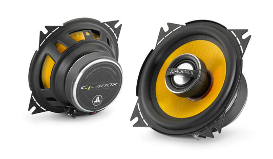 JL Audio C1-400x - 4" (100 mm) 2-Way Coaxial Speakers 105W