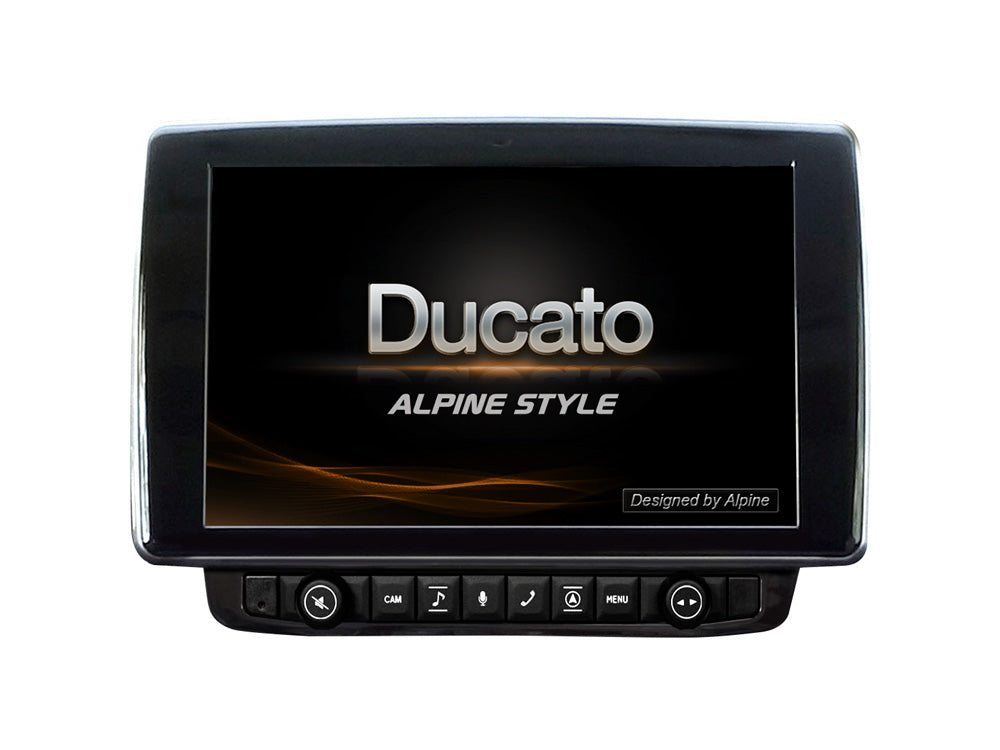 Alpine X903D-DU 9” Navigation for Fiat Ducato III, Citroën Jumper II and Peugeot Boxer II TomTom maps Apple CarPlay and Android Auto