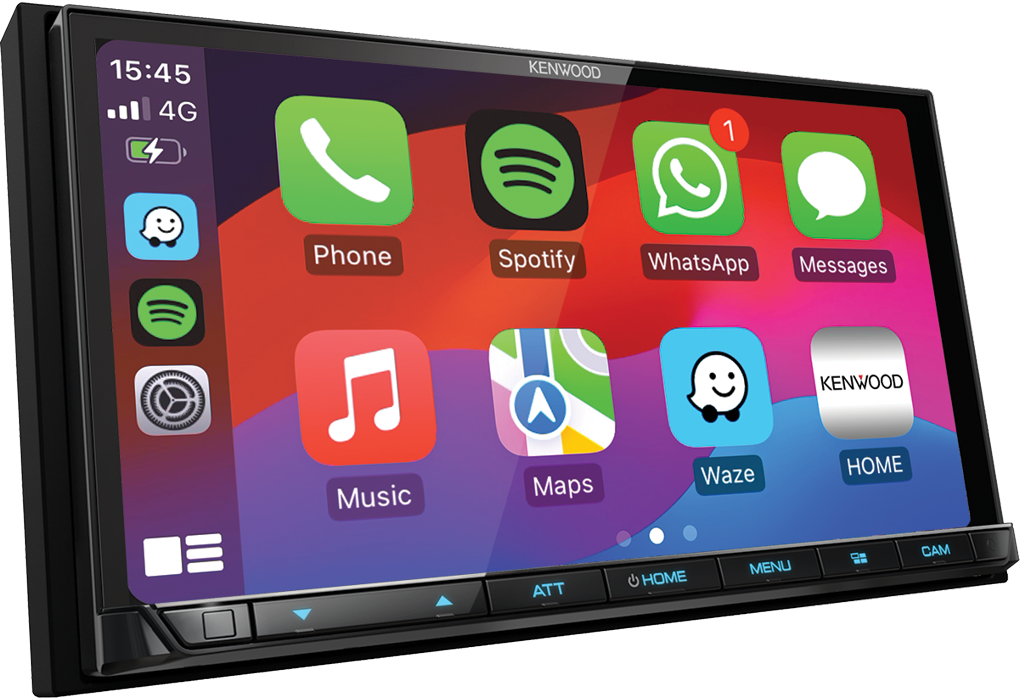 Kenwood DMX8021DABS - 7.0" Wireless Apple CarPlay & Android Auto, Bluetooth, DAB