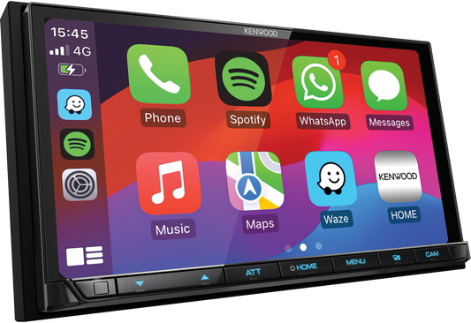 Kenwood DMX8021DABS - 7.0" Wireless Apple CarPlay & Android Auto, Bluetooth, DAB