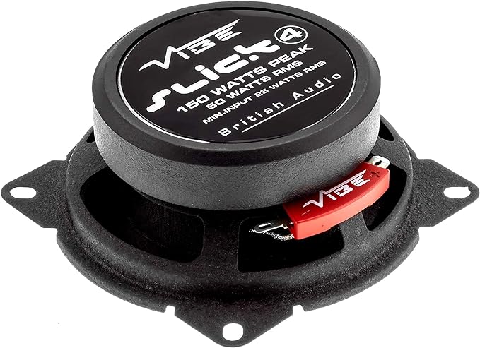 VIBE SLICK4-V7 10cm 4” 2-Way Coaxial Door/Dash Speaker 300W