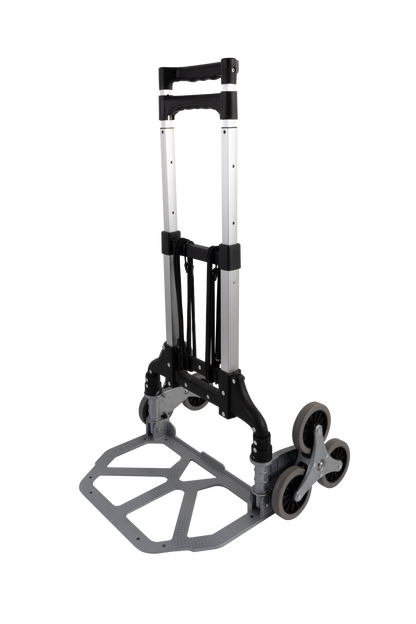 Kendo 90805 - Folding Stair Climber Sack Truck 80kg Aluminium Hand Trolley 50Kg Stairs
