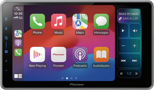 Pioneer SPH-DA97DAB-1D - 9.0” Single DIN Floating Touchscreen Wireless CarPlay Android Auto™ DAB Bluetooth Stereo