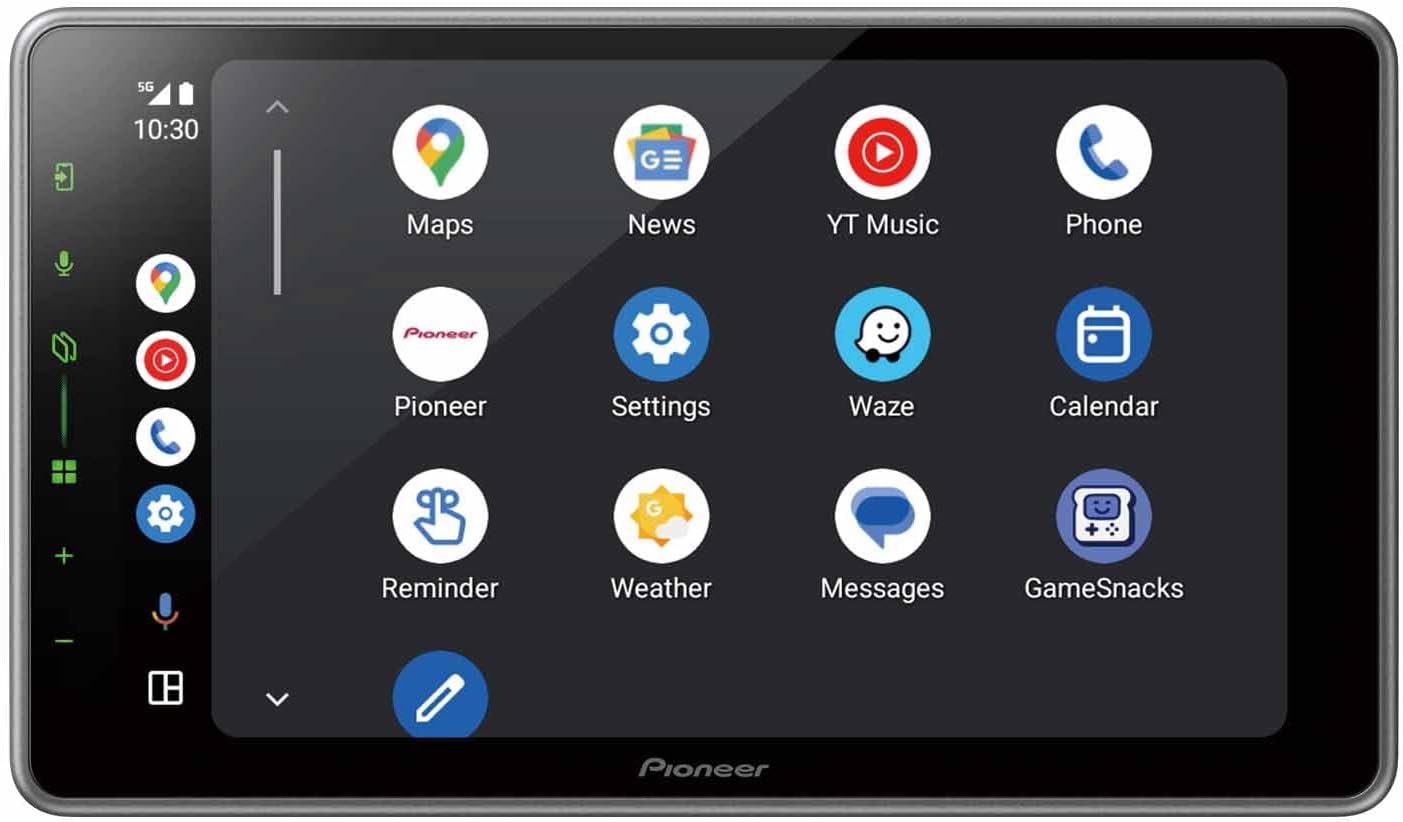 Pioneer SPH-DA97DAB-1D - 9.0” Single DIN Floating Touchscreen Wireless CarPlay Android Auto™ DAB Bluetooth Stereo