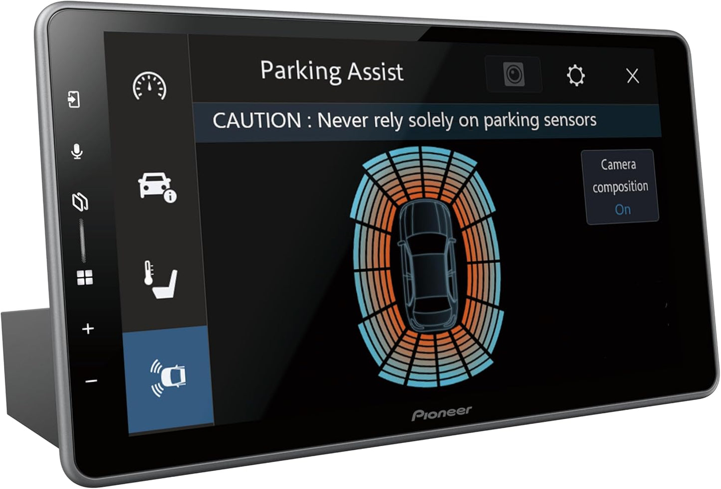 Pioneer SPH-DA97DAB-1D - 9.0” Single DIN Floating Touchscreen Wireless CarPlay Android Auto™ DAB Bluetooth Stereo