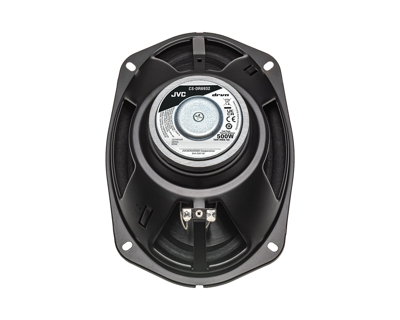JVC CS-DR6932 - 6x9" 3-Way Coaxial Speakers