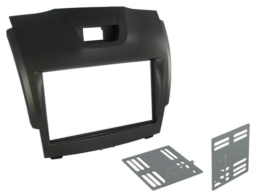 Connects2 CT23IZ02 - Double DIN Fascia For Isuzu/Chevrolet (Black)