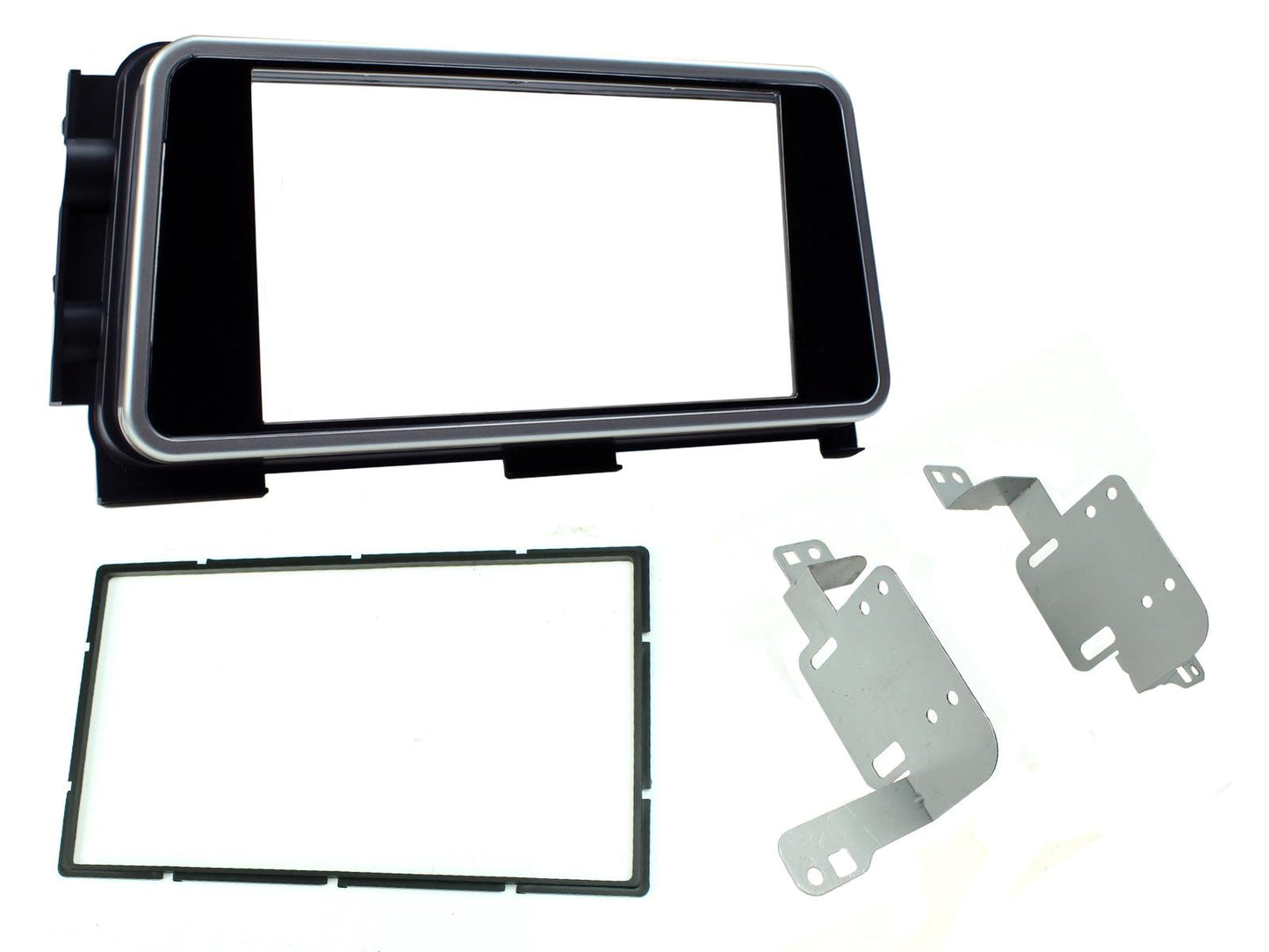 Connects2 CT23NS37 - Double DIN Fascia For Nissan Micra/Kicks (Gloss Black)