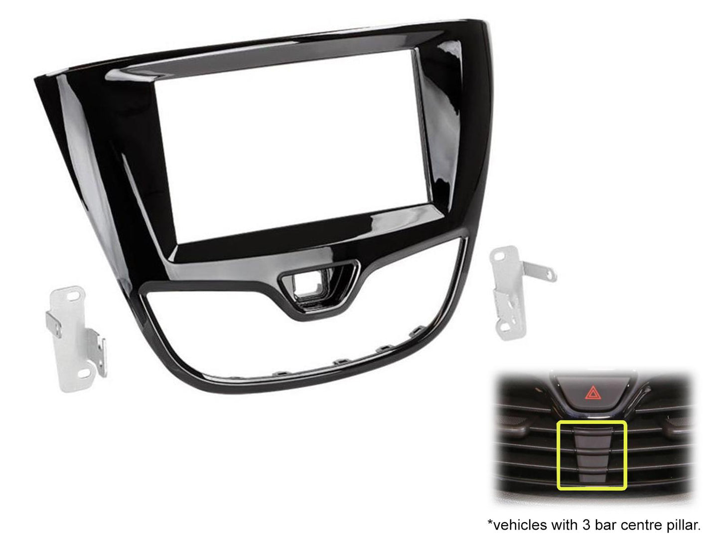 Connects2 CT23VX54 - Double DIN Fascia For Vauxhall