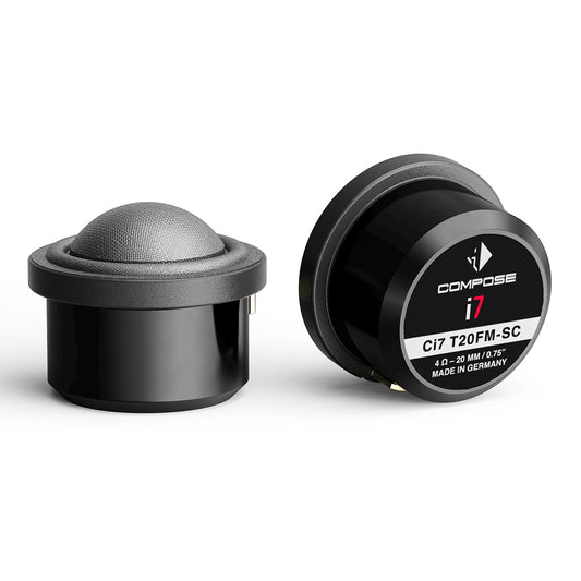 Helix Ci7 T20FM-SC - Compose Series 0.75" Silk Dome Tweeter