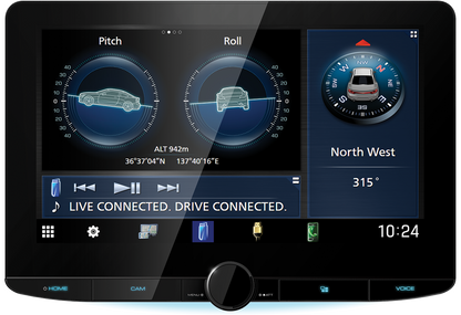 Kenwood DMX9724XDSCAMPER - 10.1" CarPlay Android Auto Hi-Res Audio Wifi DAB Bluetooth Stereo Motorhome & Campervan
