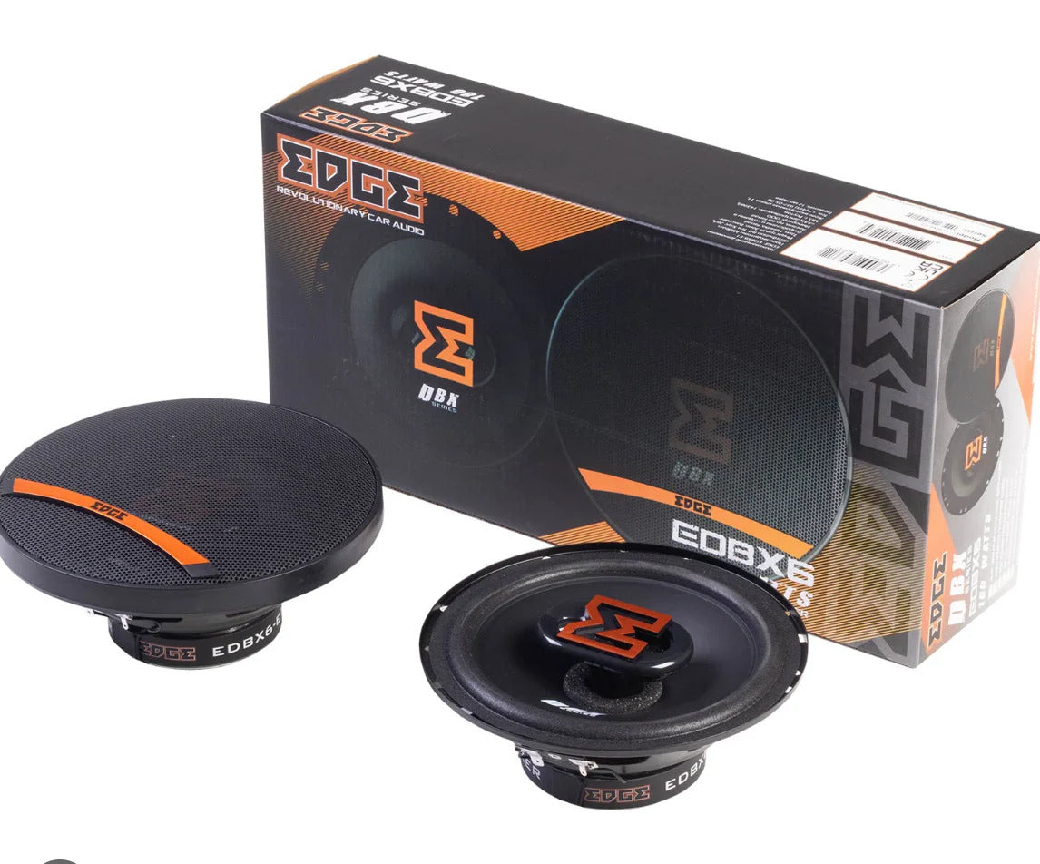 Edge EDBX6-E1 - 6.5 Inch 2 Way Coaxial Car Door Speakers 360W