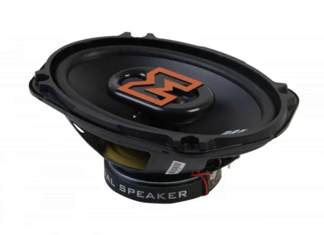 EDGE EDBX69-E1 - 6x9 inch 3-Way Coaxial Shelf Speakers 600W
