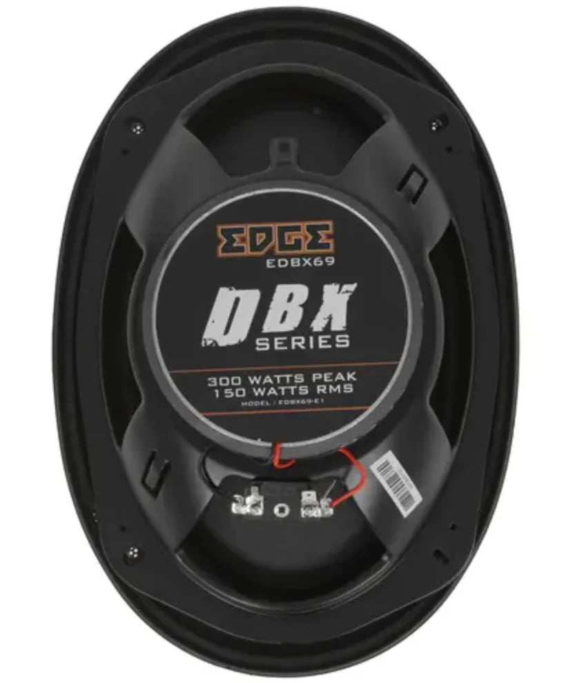EDGE EDBX69-E1 - 6x9 inch 3-Way Coaxial Shelf Speakers 600W