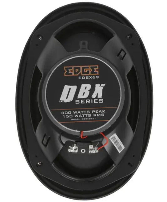 EDGE EDBX69-E1 - 6x9 inch 3-Way Coaxial Shelf Speakers 600W