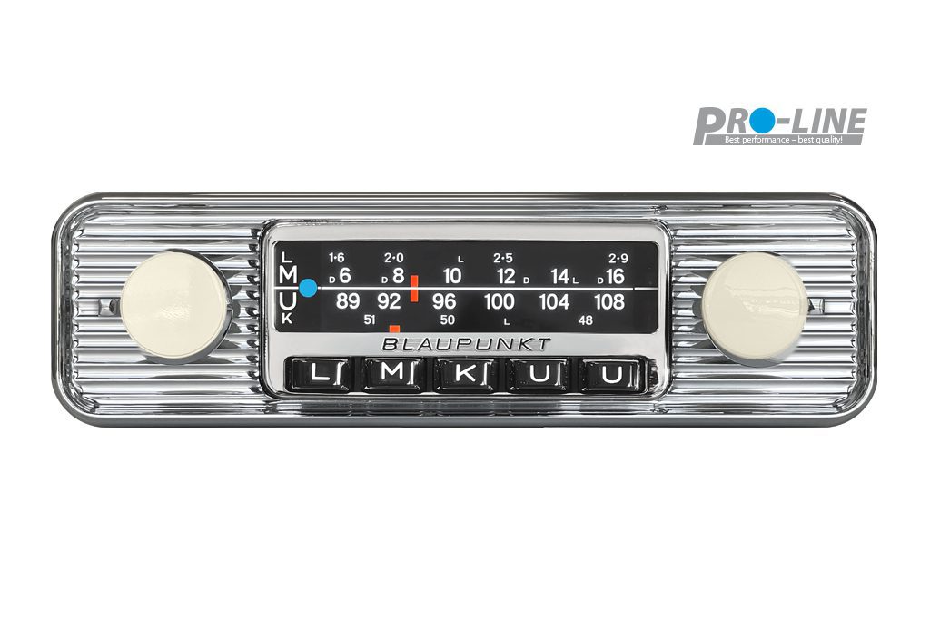 Blaupunkt Frankfurt Stereo - Classic Ivory Retro Car Radio Bluetooth DAB USB Stereo
