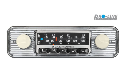 Blaupunkt Frankfurt Stereo - Classic Ivory Retro Car Radio Bluetooth DAB USB Stereo