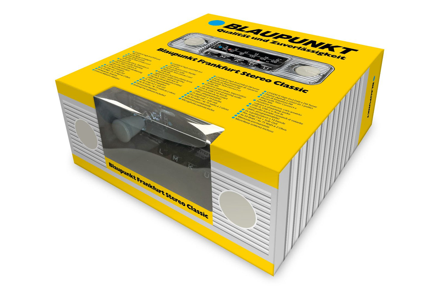 Blaupunkt Frankfurt Stereo - Classic Ivory Retro Car Radio Bluetooth DAB USB Stereo