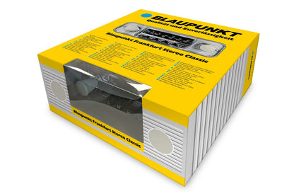 Blaupunkt Frankfurt Stereo - Classic Ivory Retro Car Radio Bluetooth DAB USB Stereo