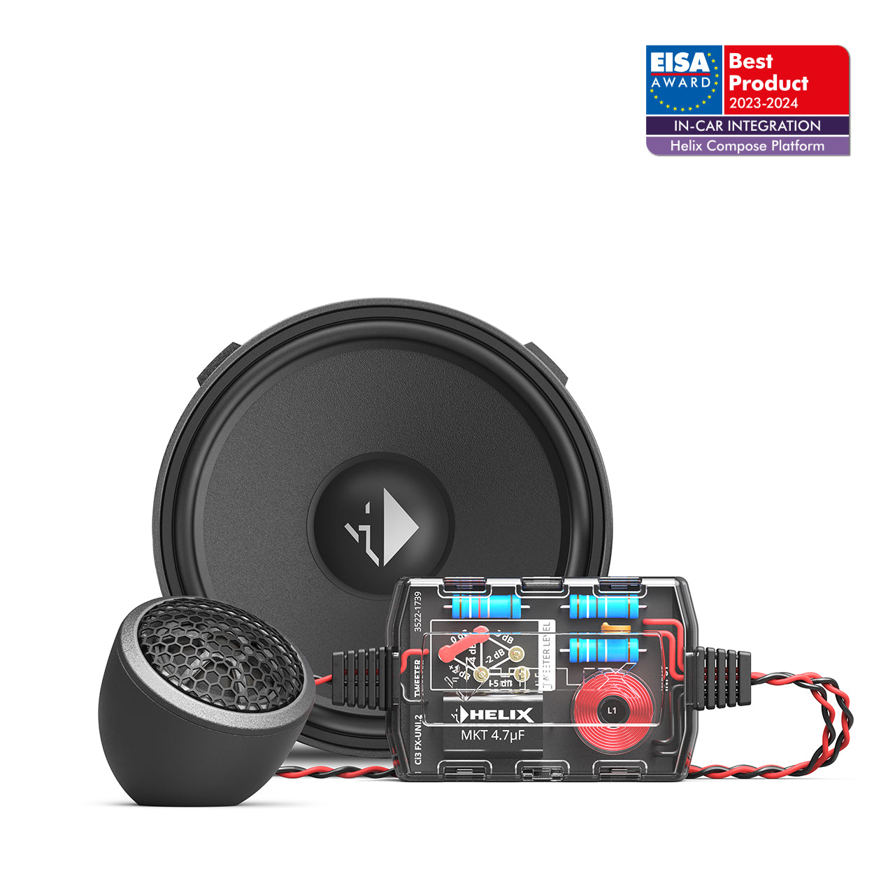 Helix Ci3 K100.2FM-S3 MK2 - Compose Series 4" 2-Way Component Speakers