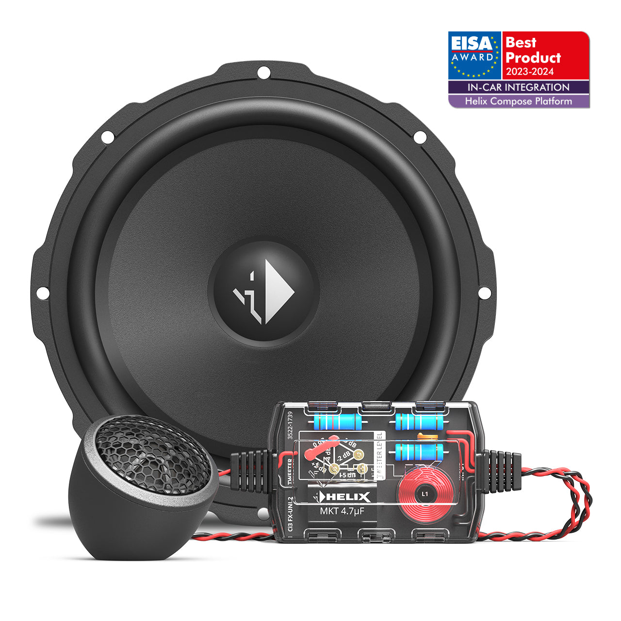 Helix Ci3 K165FM-S3 MK2 - Compose Series 6.5" 2-Way Component Speakers