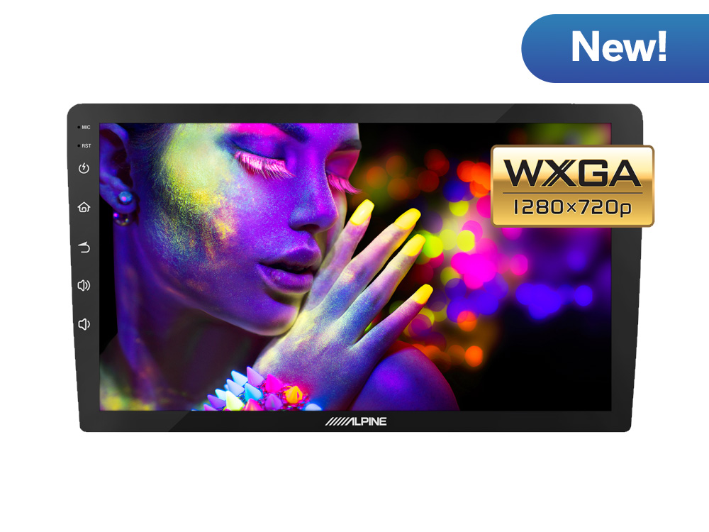Alpine INE-AW409S - 9" Digital Multimedia Receiver Bluetooth Mirror link Apple CarPlay Android Auto Car Stereo