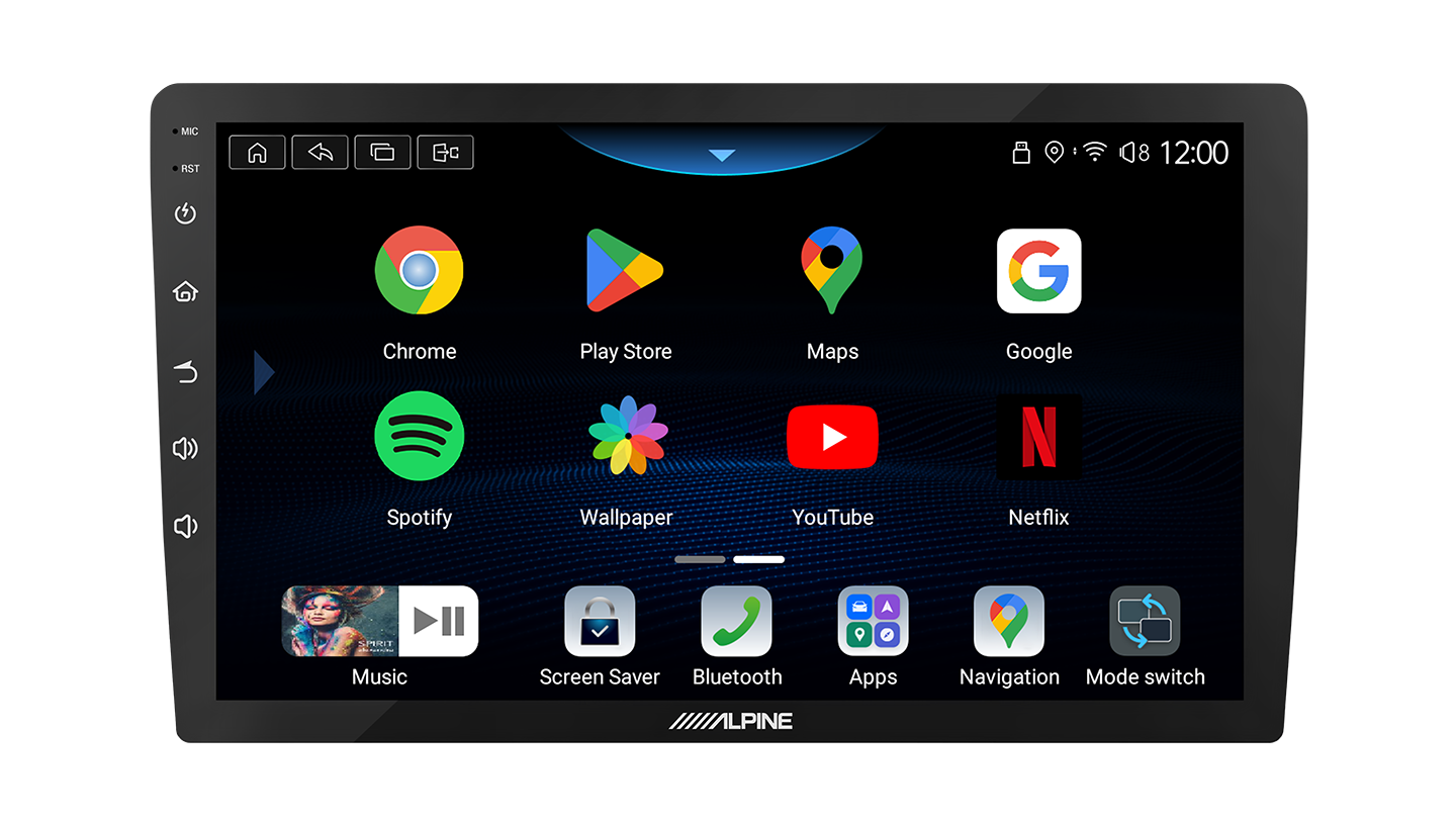 Alpine INE-AW409S - 9" Digital Multimedia Receiver Bluetooth Mirror link Apple CarPlay Android Auto Car Stereo