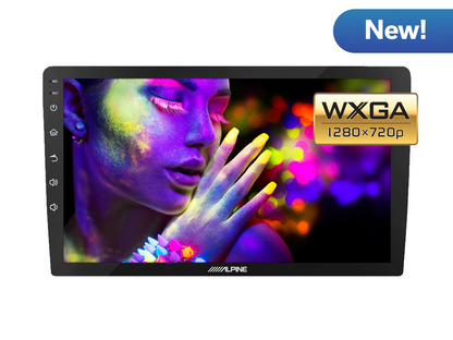 Alpine INE-AX809 - 9" Digital Multimedia Receiver Apple CarPlay Android Auto Hi-Res Audio playback Bluetooth USB & HDMI