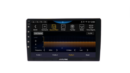 Alpine INE-AX809 - 9" Digital Multimedia Receiver Apple CarPlay Android Auto Hi-Res Audio playback Bluetooth USB & HDMI