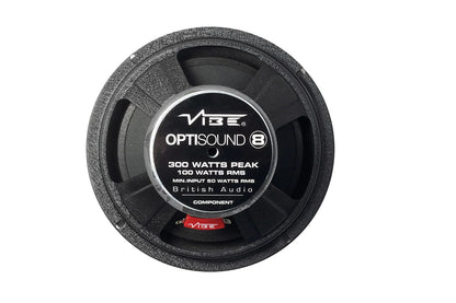 Vibe OPTI8-V9 - 8 Inch Midrange Speaker (Pair)