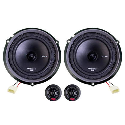 Vibe OPTIFIESTA7-V9 Optisound 6.5 Inch 270 Watts Ford Fiesta/KA Plug and Play Speaker Installation Kit