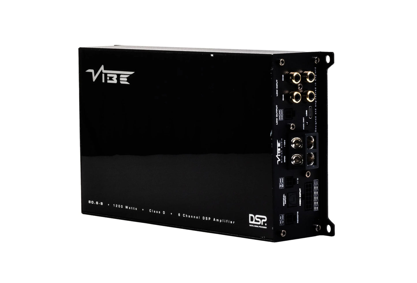 Vibe POWERBOX80.6-8DSP-V5 Vibe Powerbox 80.6 DSP 6 Channel Car Audio Amplifier