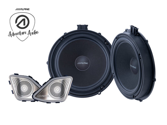 Alpine SPC-108T6 - 8" 2-Way Component Speaker for VW Transporter T6