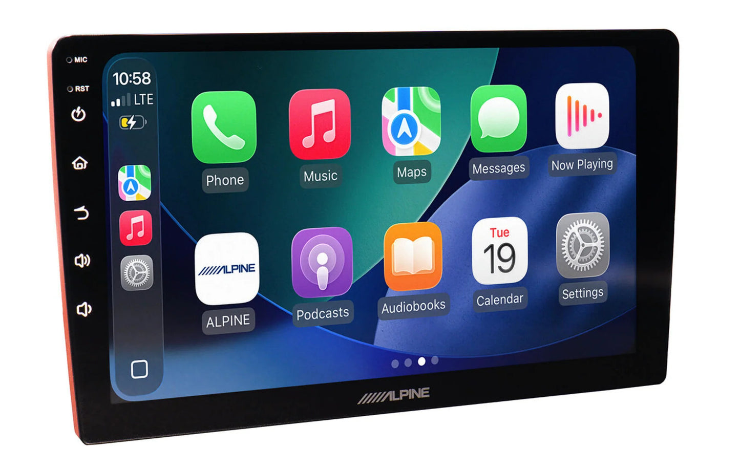 Alpine INE-AX809 - 9" Digital Multimedia Receiver Apple CarPlay Android Auto Hi-Res Audio playback Bluetooth USB & HDMI
