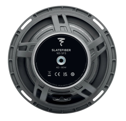 Focal Slatefiber 165 SF3 - 6.5" 3-Way Car Component Speakers