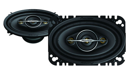 Pioneer TS-A4671F - 4"x6" 4-Way Coaxial Car Speaker 210W