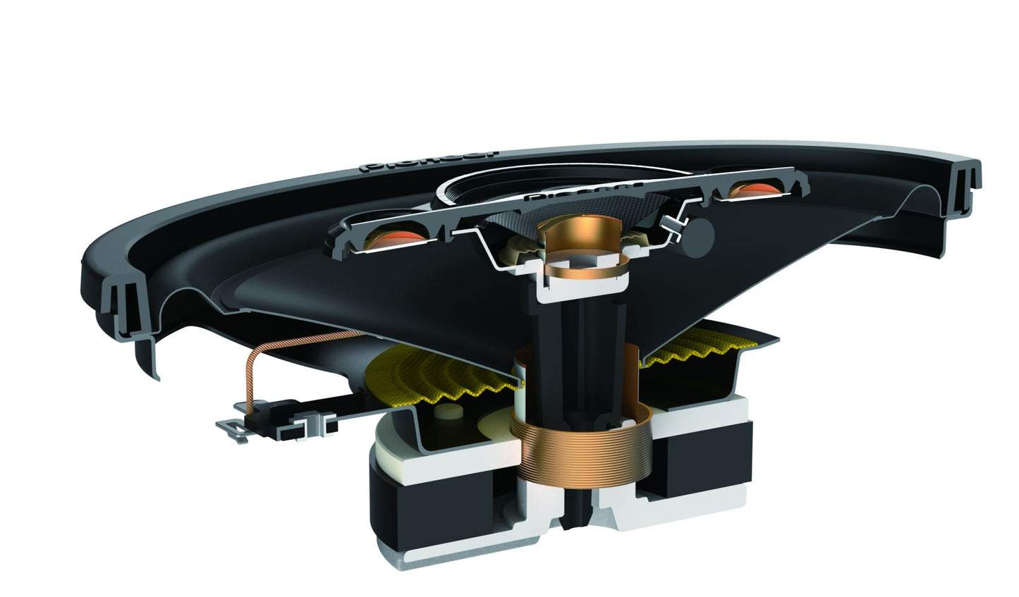 Pioneer TS-A4671F - 4"x6" 4-Way Coaxial Car Speaker 210W