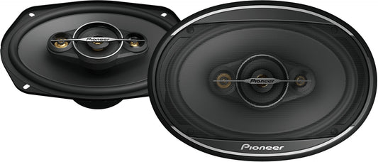 Pioneer TS-A6961F - 6"x9" 4-Way Coaxial Car Shelf Speakers 450W