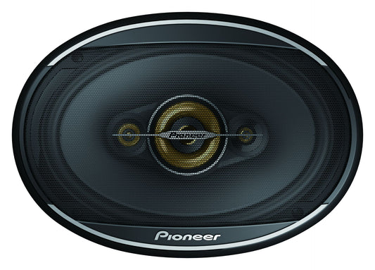 Pioneer TS-A6971F - 6"x9" 4-Way Coaxial Car Shelf Speakers 600W