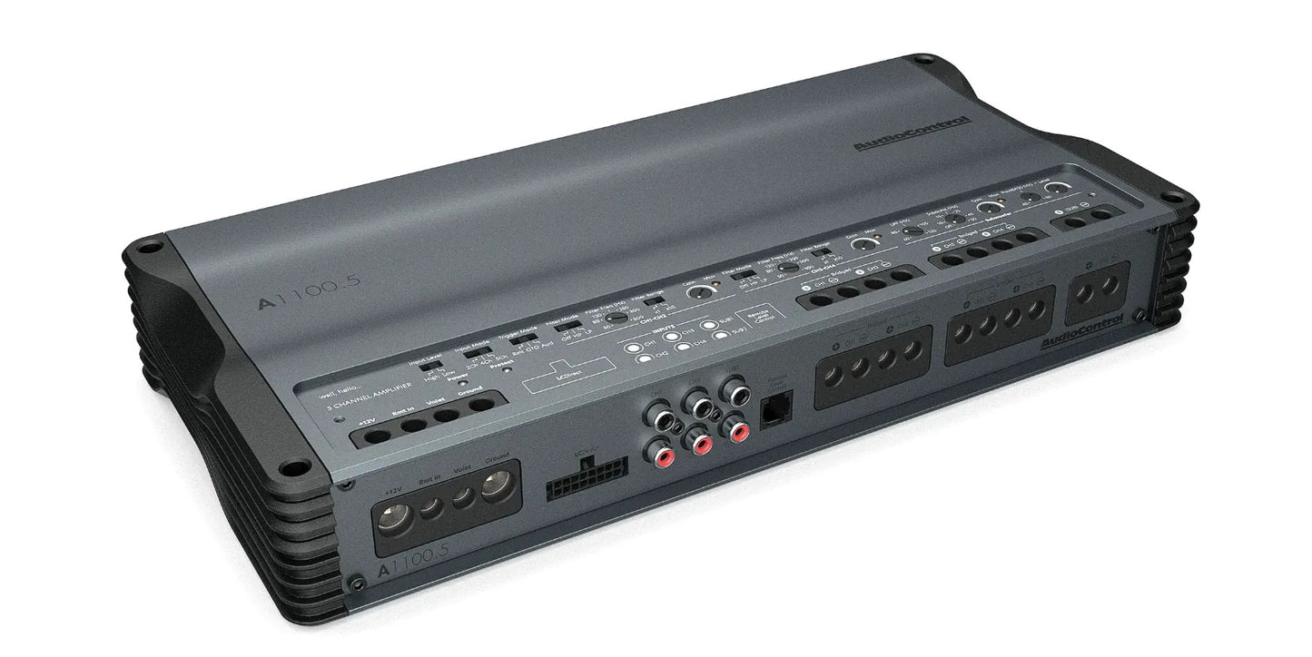 AudioControl A1100.5 - 5 Channel Car Amplifier Speaker & Subwoofer Amp