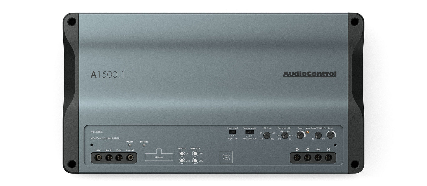 Audiocontrol A1500.1 - Altitude Mono Class D Amplifier