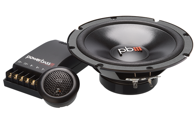 Powerbass S-60C - 6.5" 2-Way Component Speakers