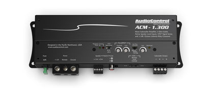 AudioControl ACM-1.300 Monoblock Micro Amplifier with Accubass®