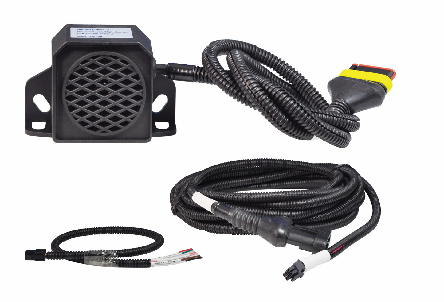 SDS AL-SP96-KIT Multi-Function Alarm (Left, Right and Reverse) with 5M Conduited Cable