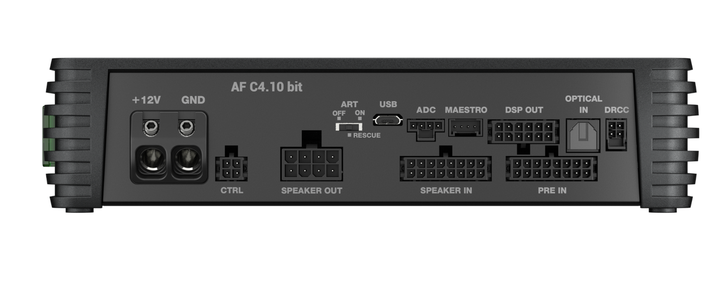 Audison AF C4.10 Bit - Forza 4 Channel Amplifier with 10 Channel DSP Control