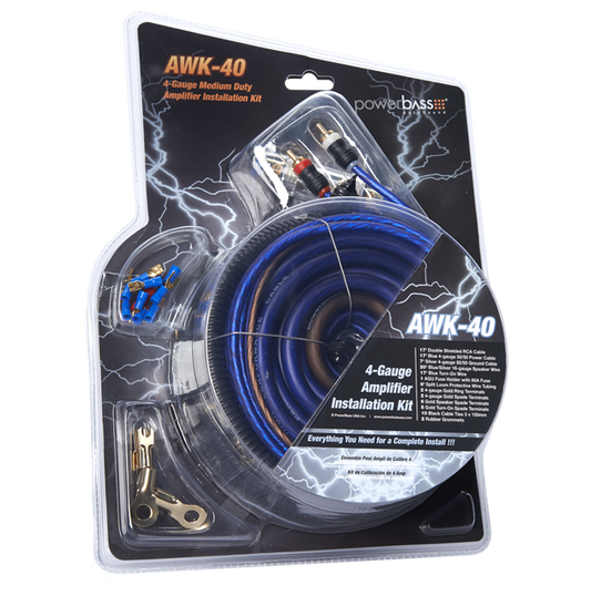 Powerbass AWK-40 4ga Wiring Kit